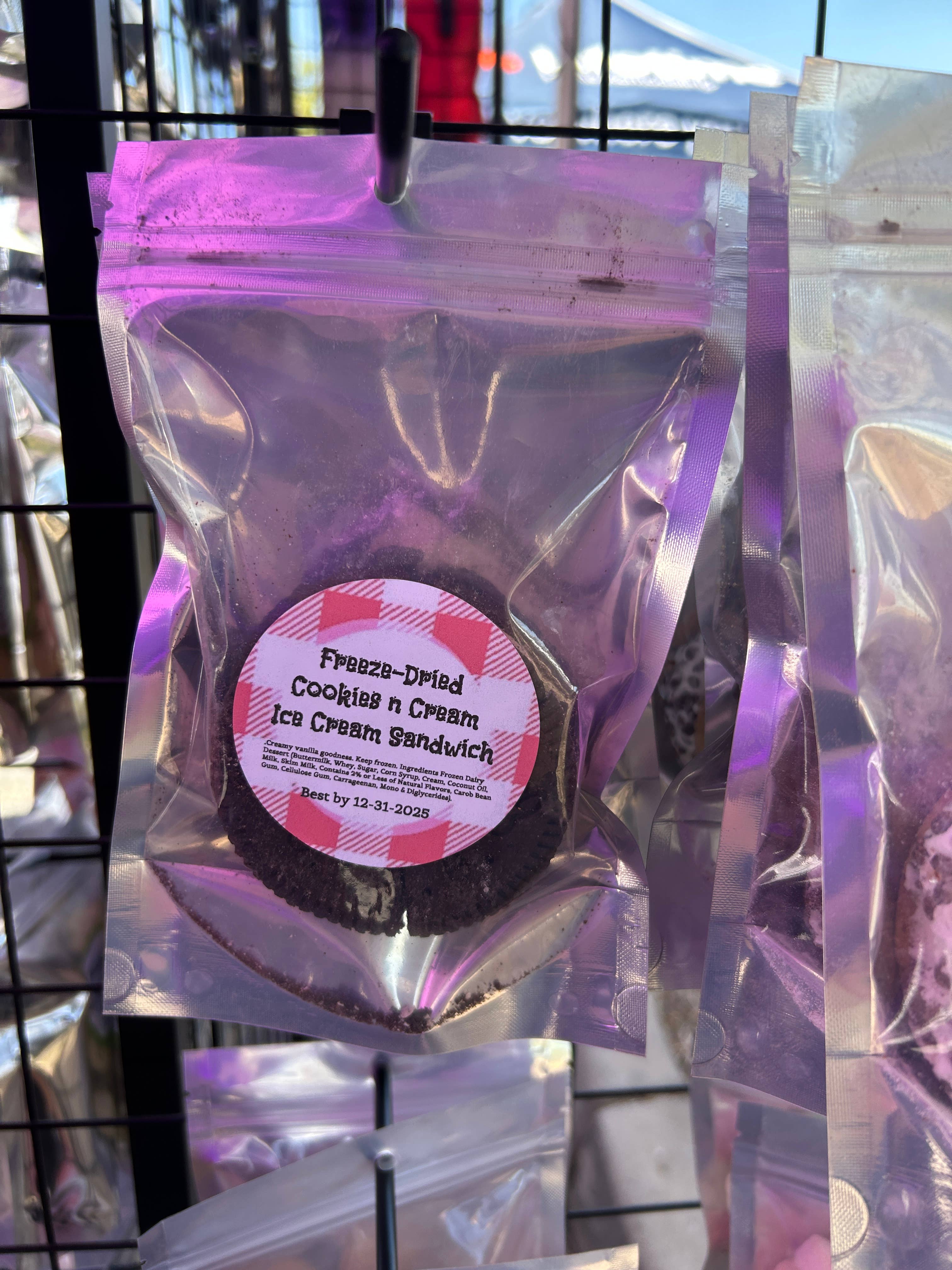 Rodgers jam berries - Vente Glaces/sorbets - Sandwichs glacés lyophilisés1