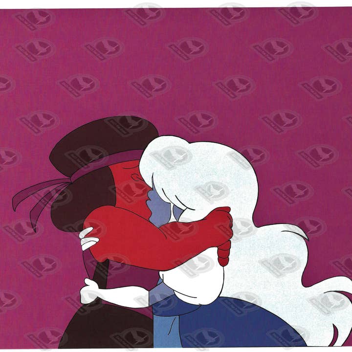 Ruby & Sapphire Sapphic Print for engroshandel hos Southpaw Draws