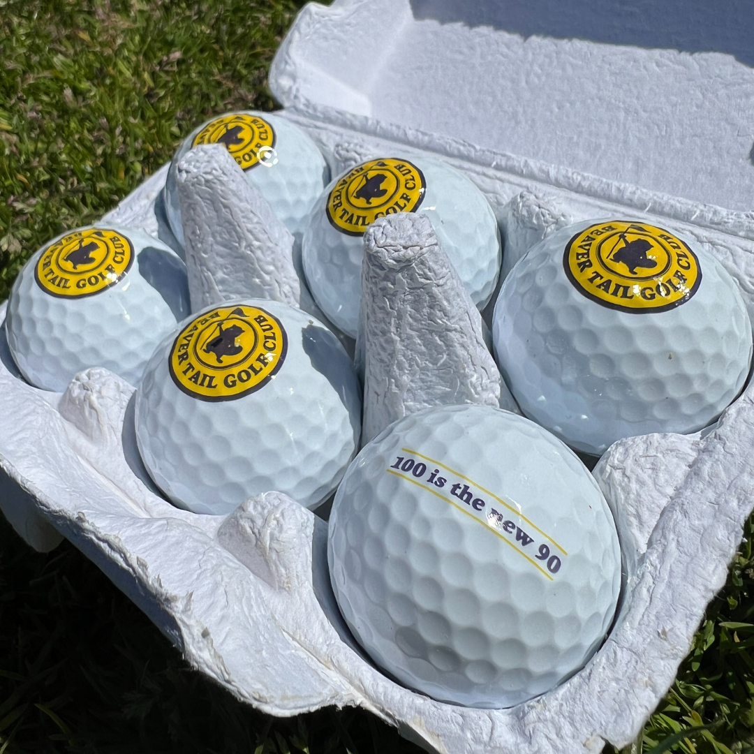 Beaver Tail Golf Club - Wholesale Sports Ball - BREAKFAST BALLS - PACK OF 6 GOLF BALLS3