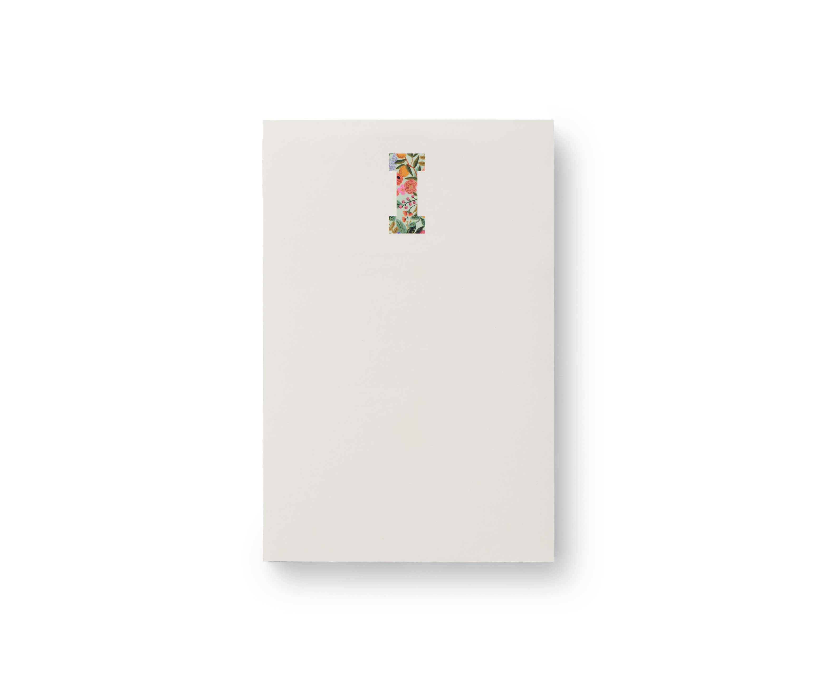 Rifle Paper Co. - Wholesale Notepad - Garden Party Monogram Notepad1