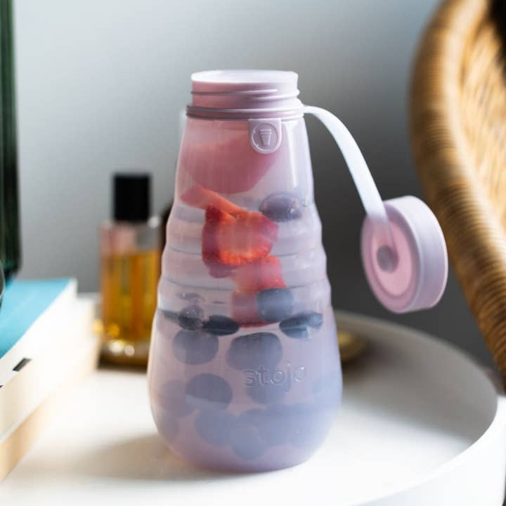 Stojo - Wholesale Water bottle - 20oz | 592mL Collapsible Jelly Bottle - Collapsed Packaging1