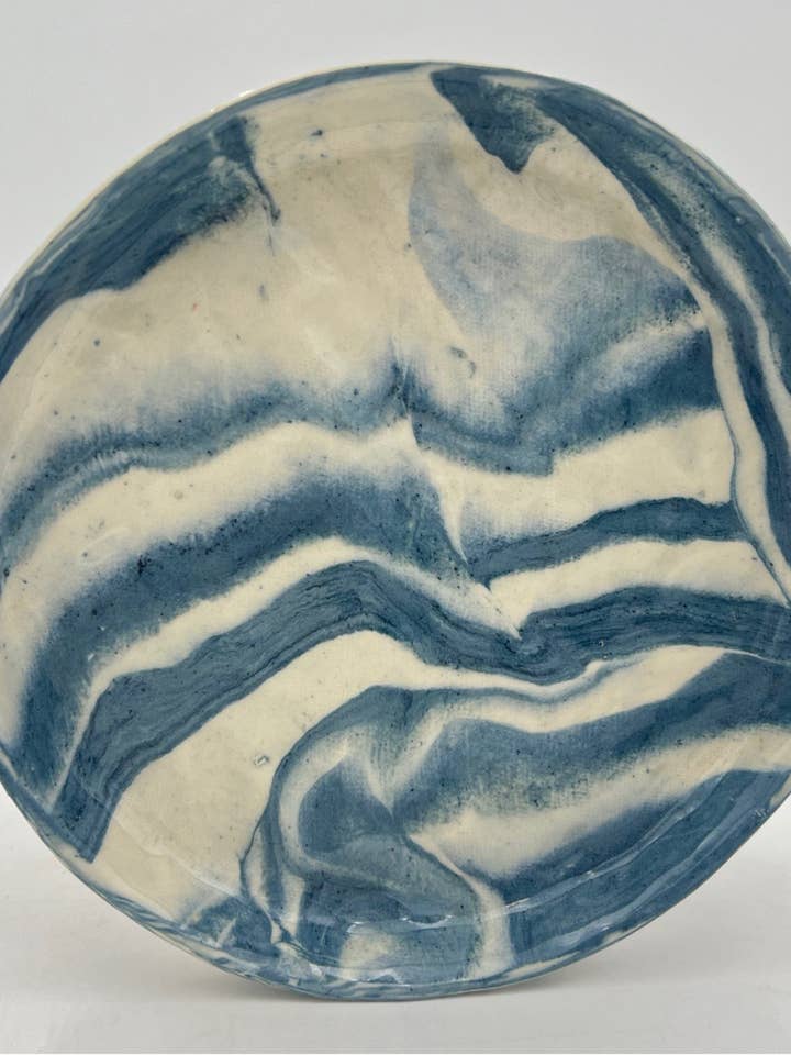 Nerikomi 9" Plate Round for wholesale by MVP STUDIO