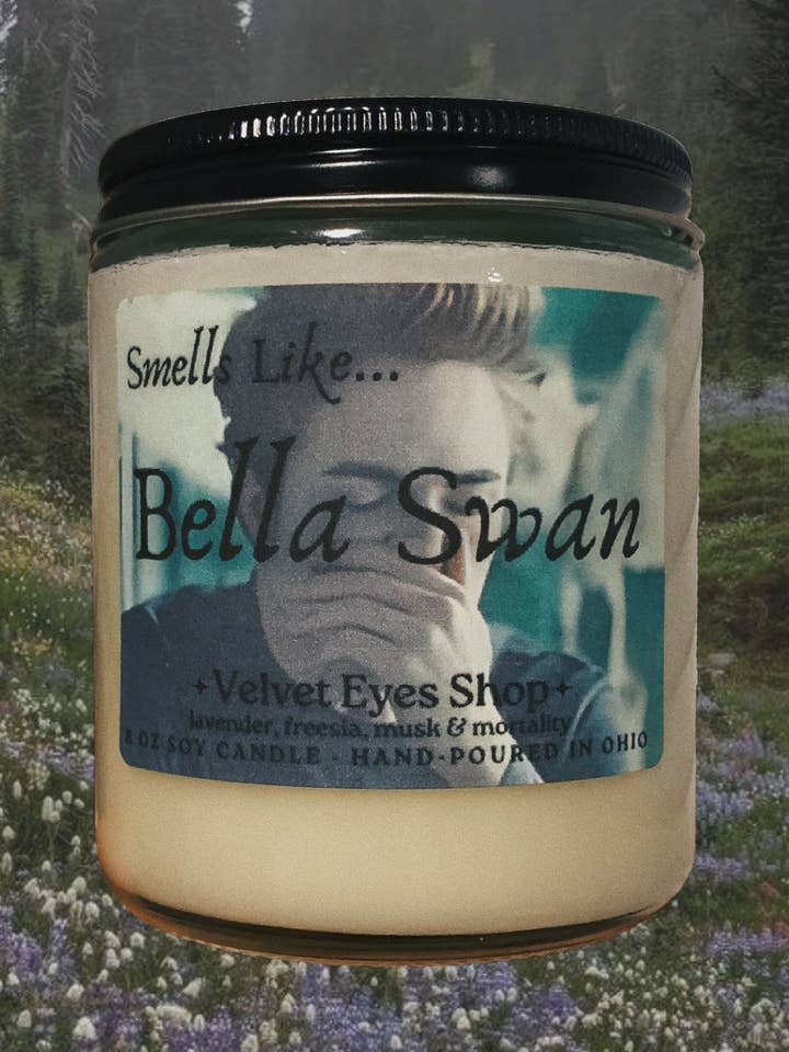 Sent-bon... Bougie Bella Swan 8oz - Inspirée de Twilight pour la vente par Velvet Eyes Shop