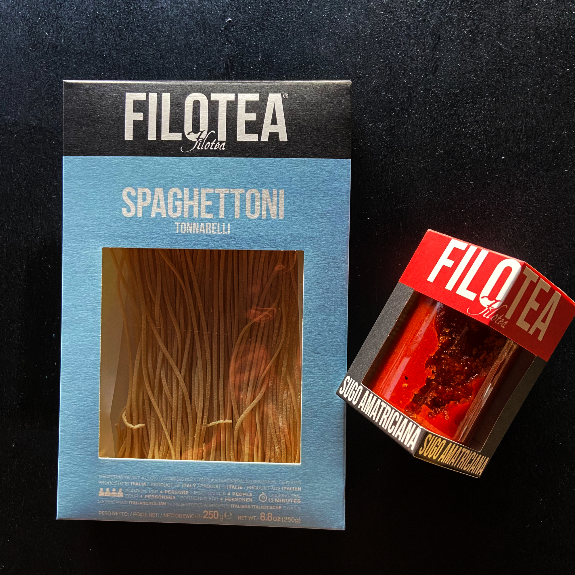 Filotea - Wholesale Pasta - Filotea • Spaghettoni Tonnarelli Artisan Egg Pasta 250g1