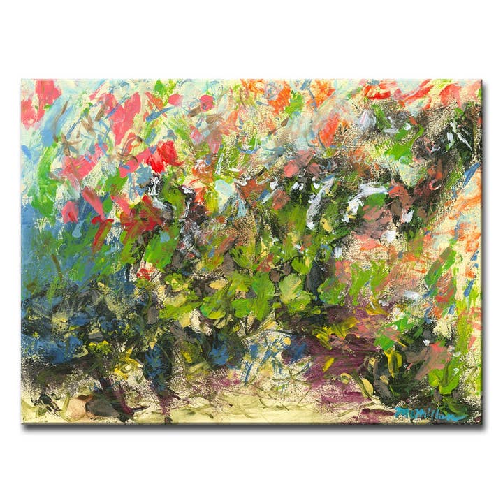 Ready2hangart, Inc. – Impressão artística por atacado – My Garden' Ready2hangart Canvas by Leslie Owens2