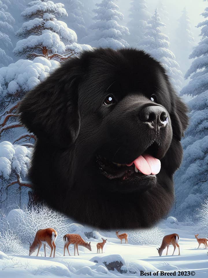 Terre-Neuve - Drapeau Wonderland House pour la vente par Best of Breed Products