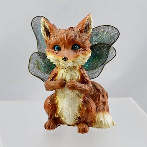 Sly Fox Resin Figurine for wholesale by Ash Evans