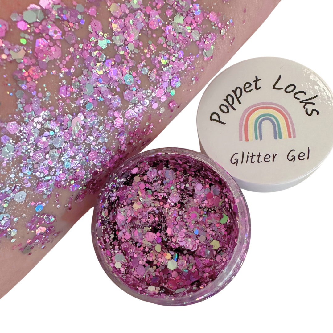 Poppet Locks - Wholesale Body Glitter/Shimmer - Fairy Dust Glitter Gel  - Hair, face & body0