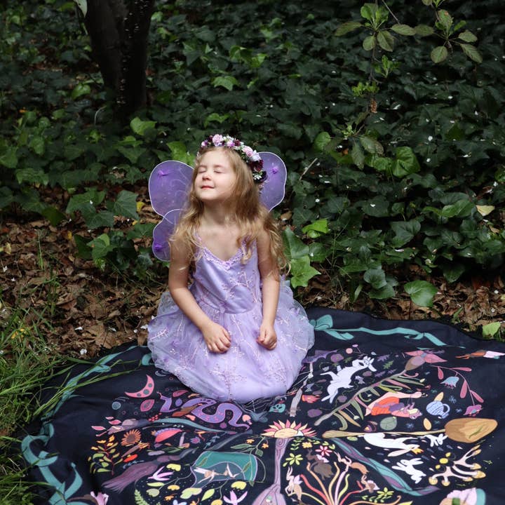 Lady Moon Co.® – wholesale Beach towel – Wheel Of The Fae Traveling Spell Space3