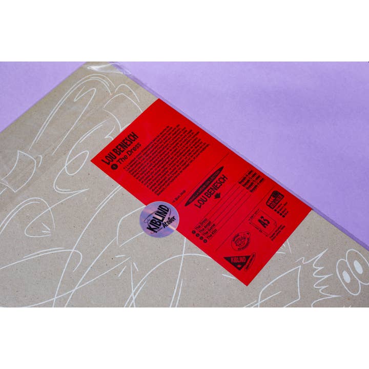 KIBLIND Atelier - Wholesale Poster - A3 poster - Lou Benesch - The Dress3