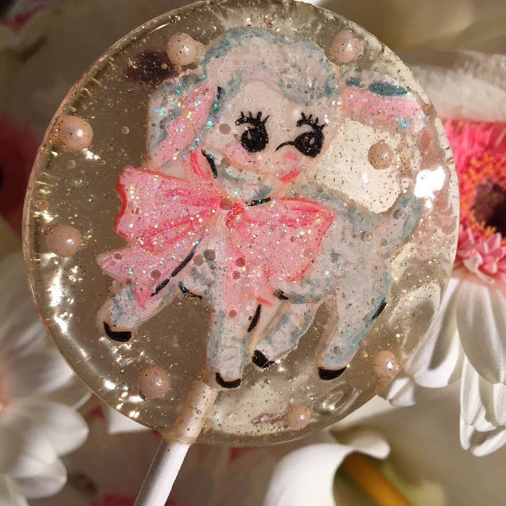 Fondant Ostern Lamm Lutscher für den Großhandel von A Secret Forest