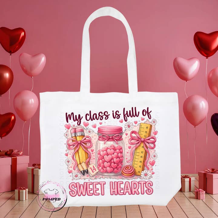 My Class is Full of Sweethearts - Tote bag for wholesale by Beyond Pumped