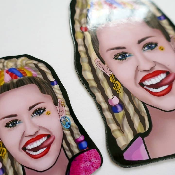 THE PAPER IDOLL – wholesale Magnet – Miley Cyrus magnet, kändisvaror, Miley Curus fangåva3