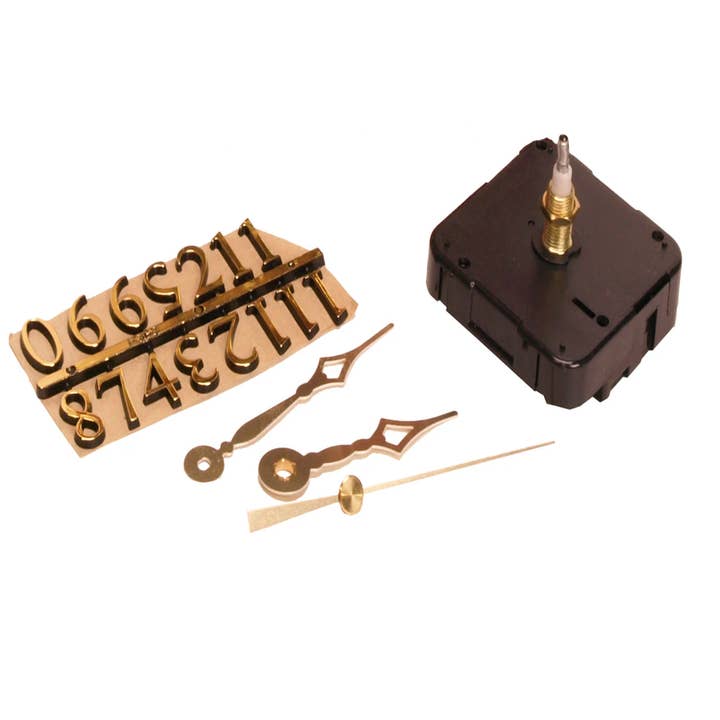 Foggy Bottom Woodworks LLC - Wholesale DIY Craft Kit - Clock Movement for 3/4" Surfaces, for Repairs or DIY1