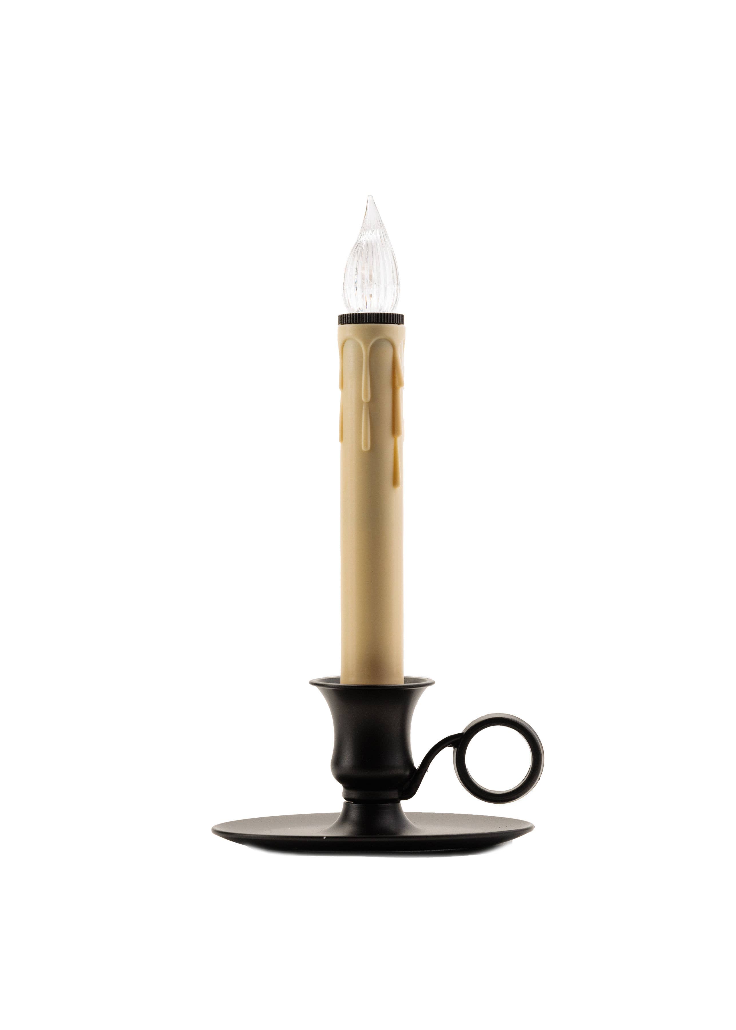 IMC Candle Corporation - Vente Bougie sans flamme - Bougie de fenêtre Williamsburg en bronze antique à LED à piles avec capteur0