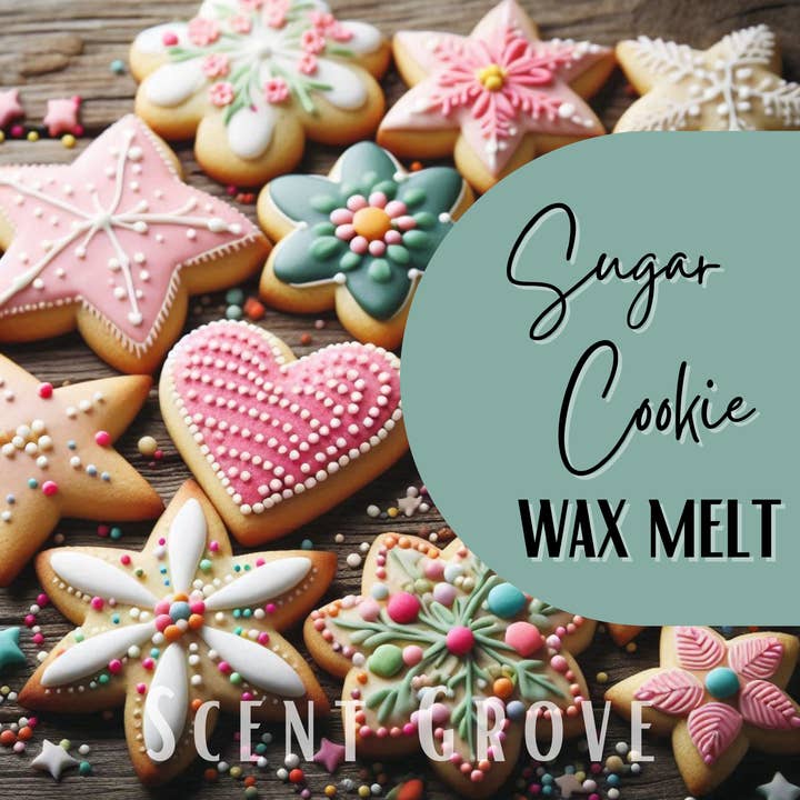 Sugar Cookie soy wax melt for wholesale by Scent Grove