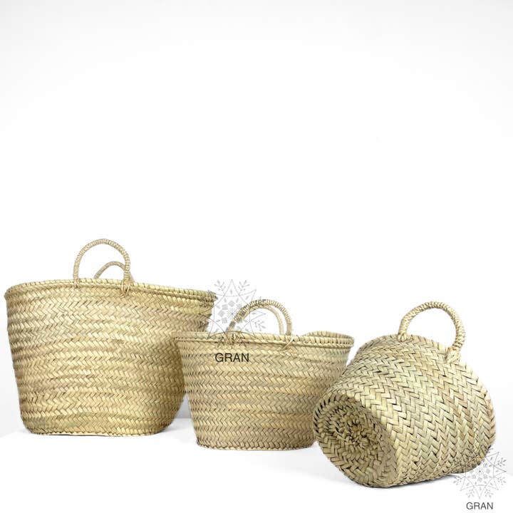 Gran Wholesale - Wholesale Beach Bag - French Straw Market Bag, Beach Basket tote Bag,2
