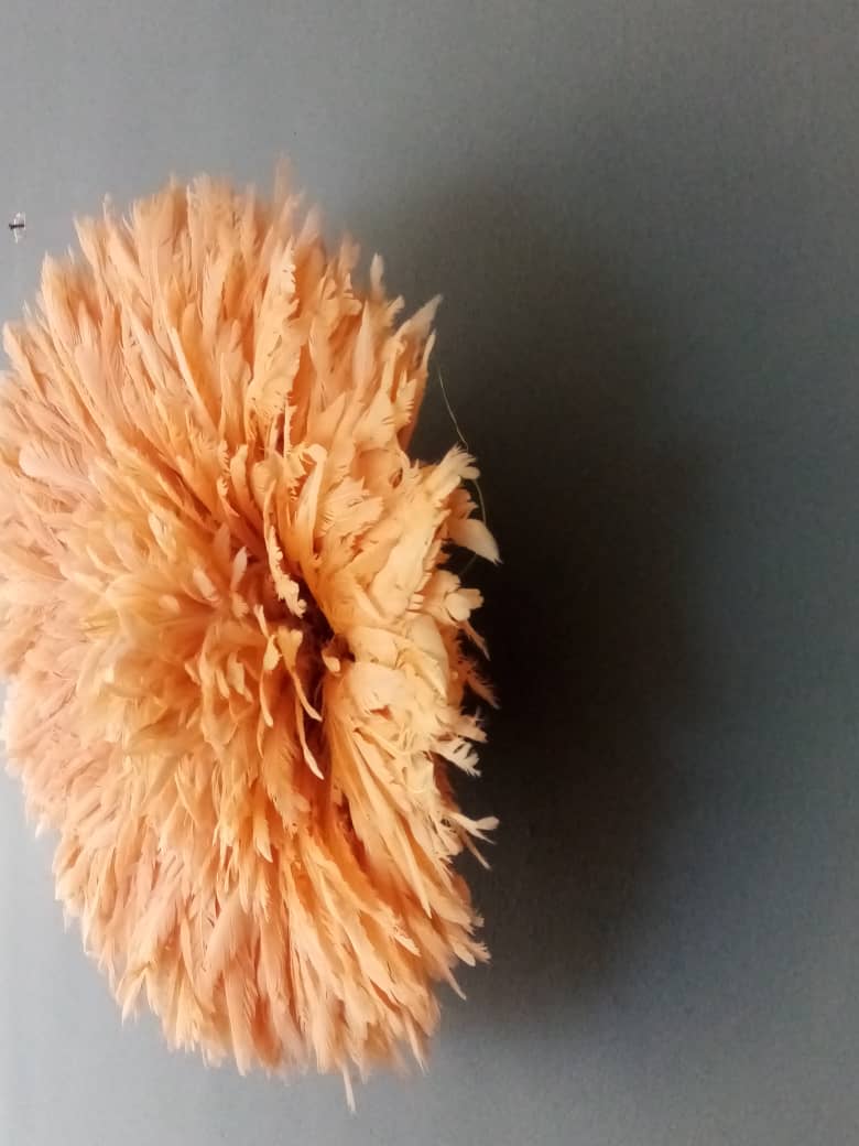HOME DECOR FR - Wholesale Decorative Tabletop Object - Juju hat pastel orange2