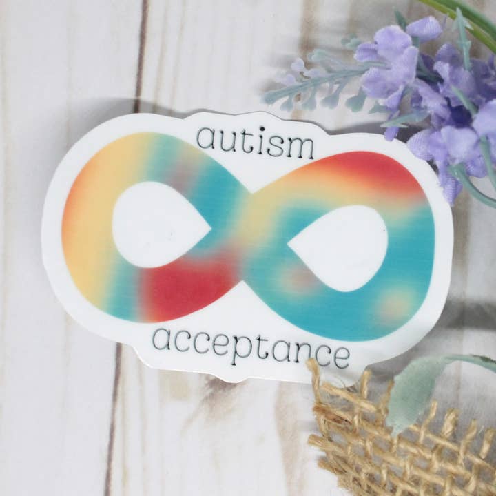 Autism Acceptance Sticker for wholesale by Kaysticks.co