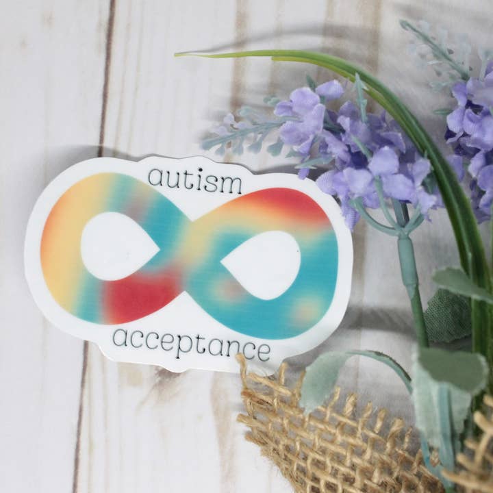 Autism Acceptance Sticker for wholesale by Kaysticks.co