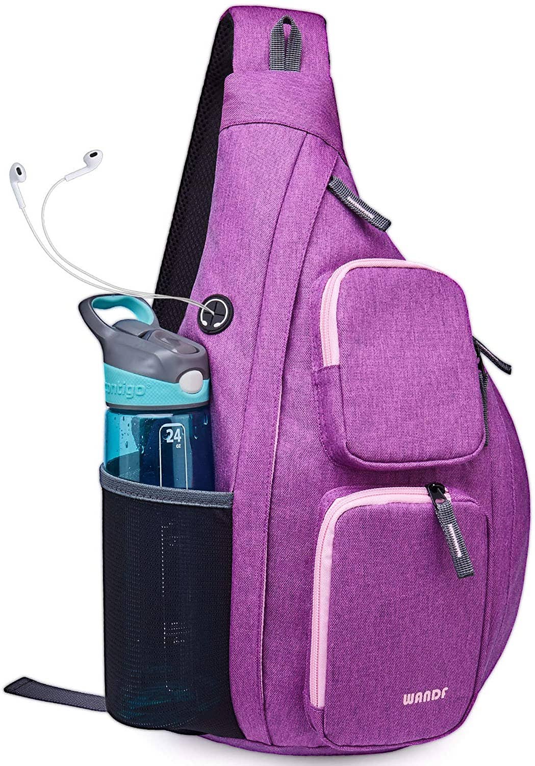 wandf - Vendita all'ingrosso Zaino - Unisex - Zaino da viaggio WANDF 8026 Sling One Strap di grandi dimensioni0