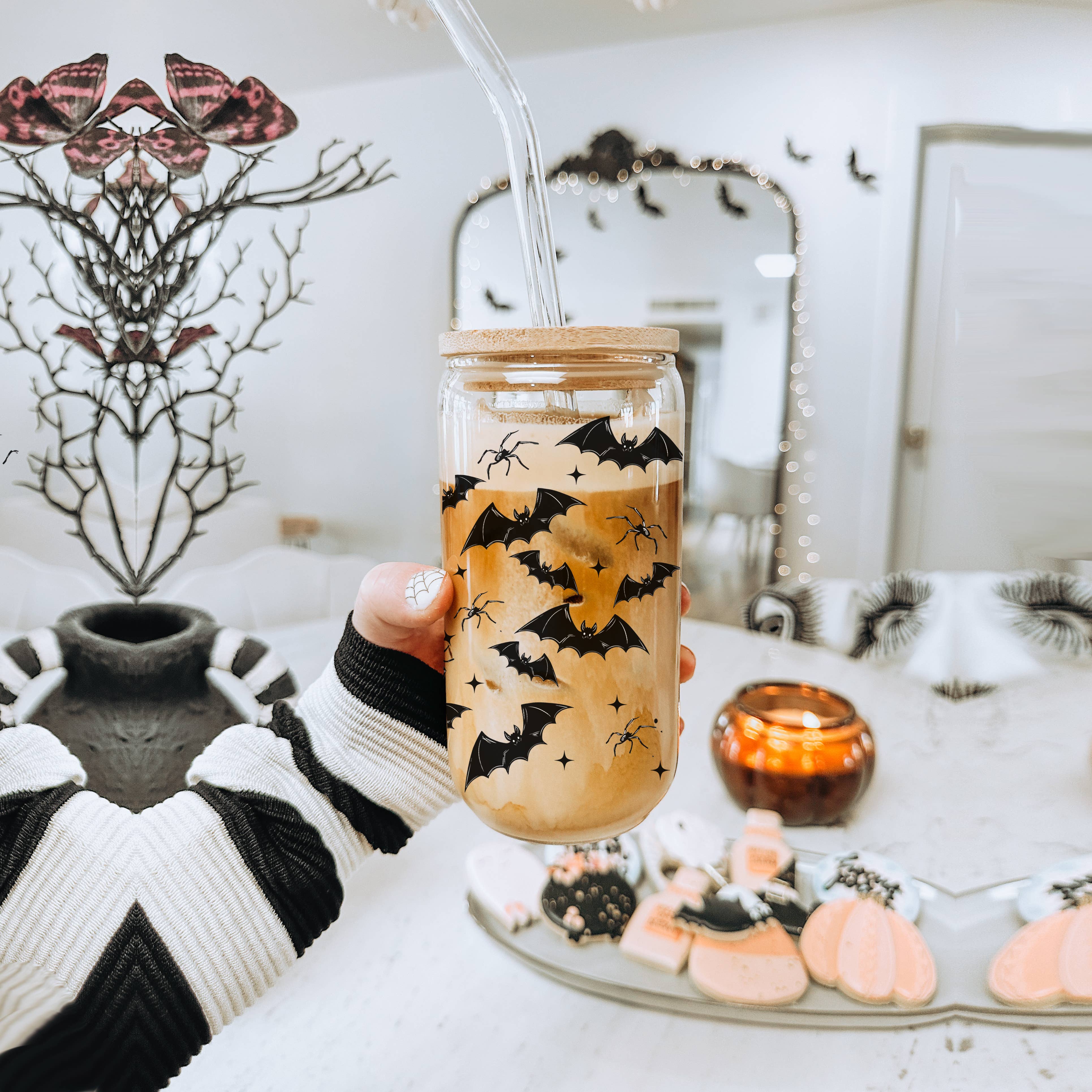 Gia Roma - Vente Tasse à café - Coffee Humor pour les amateurs de café, ensemble de tasses à café amusantes en verre65