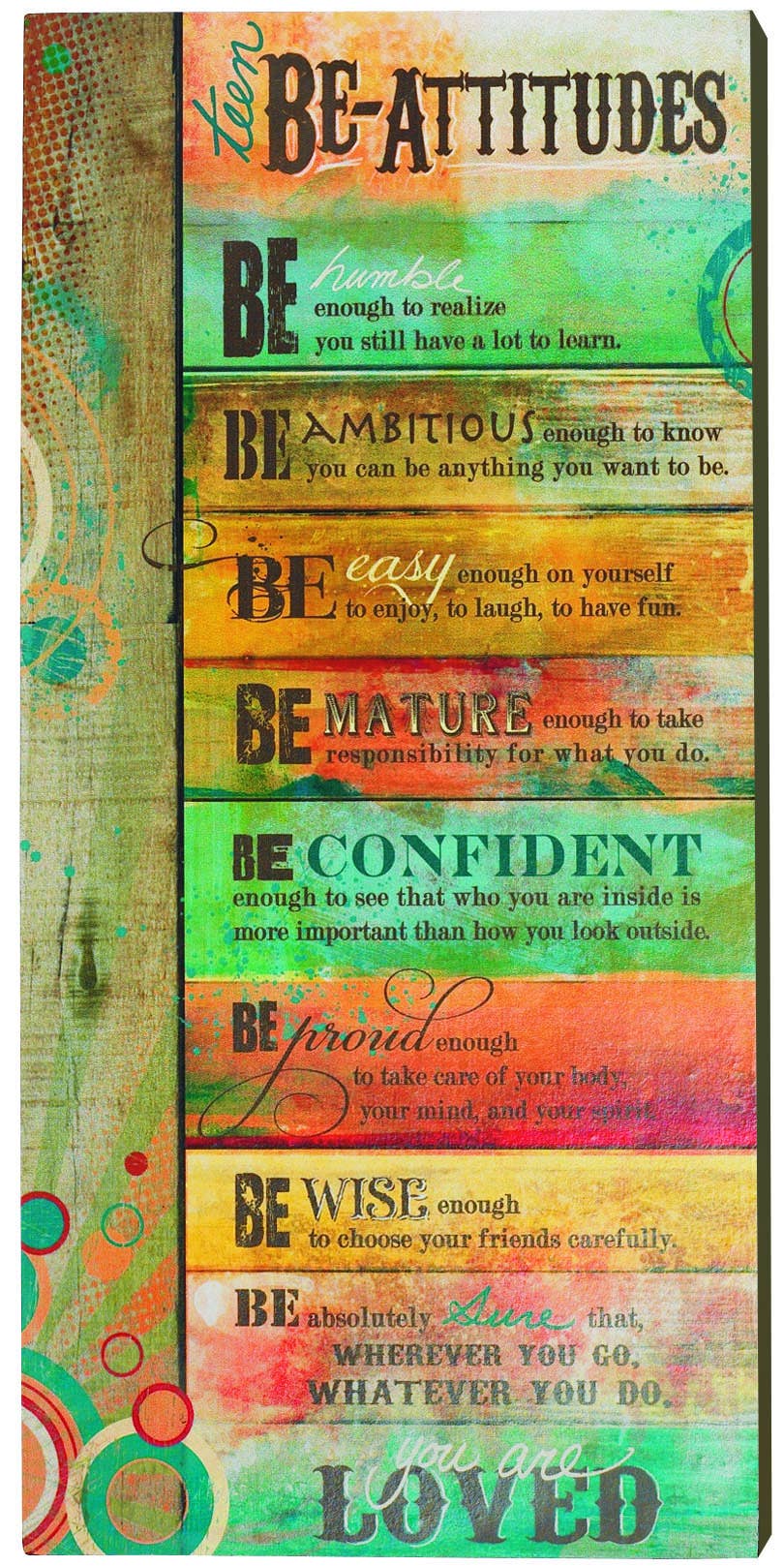 Abbey + CA Gift - Wholesale Plaque - Teen Be-attitudes Plaque7