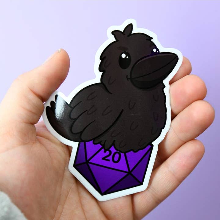 Raven Family-klistermärke för wholesale av Mythical Studios