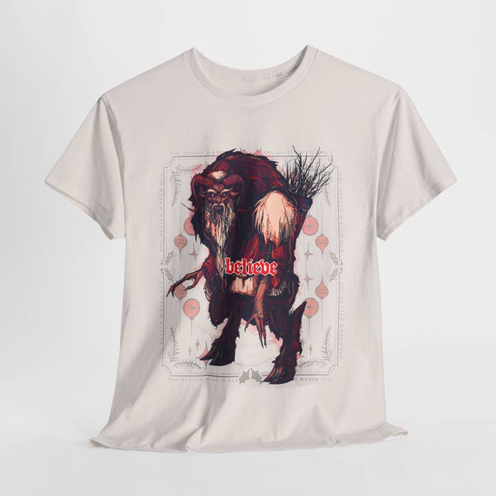 Tro Unisex Tjock Bomulls-T-shirt för wholesale av LVB Art