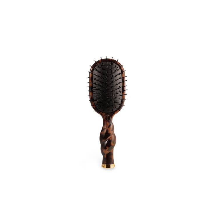 Mini Detangler Brush for Medium Hair - Tortoise for wholesale by TELETIES
