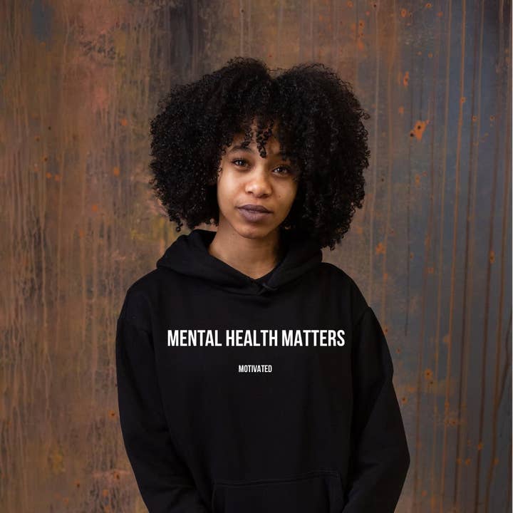 Mental Health Matters Hoodie for wholesale by Motivated Uk
