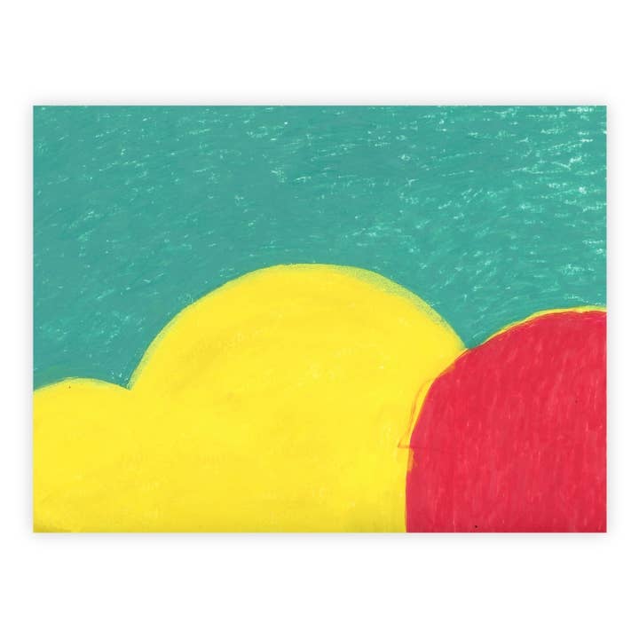 Arte Abstracto Juguetón para Pared - Nubes Soleadas Cielo Emocional para venta al por mayor de ArtbyHaise