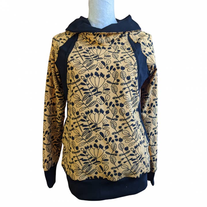 Flora Ockerfarbener Stillpullover für den Großhandel von Haushinkacrea