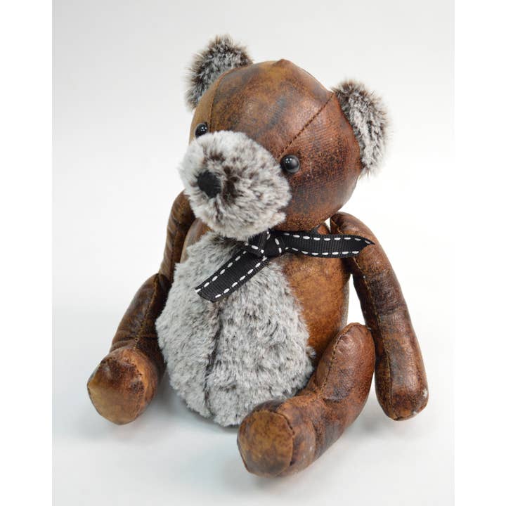 Concepts CozyGuard Teddy Bear PU Door Stopper for wholesale by Concepts In Time