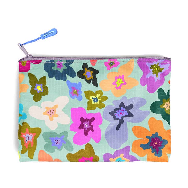 Local's Summer Recycled Mini Zip Bag for wholesale by Wild Lettie