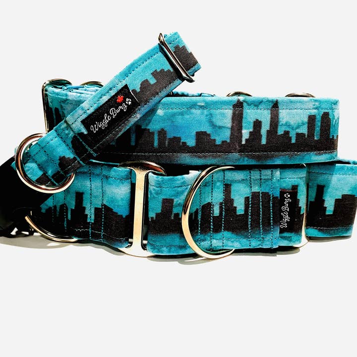 Collier pour chien City Skyline pour la vente par Wiggle Bumz