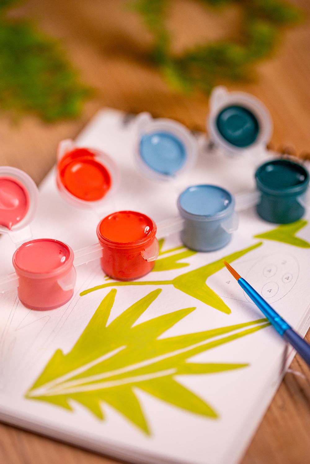 Maison Joliette - Wholesale DIY Craft Kit - Paint by Numbers - Flowering Arches3