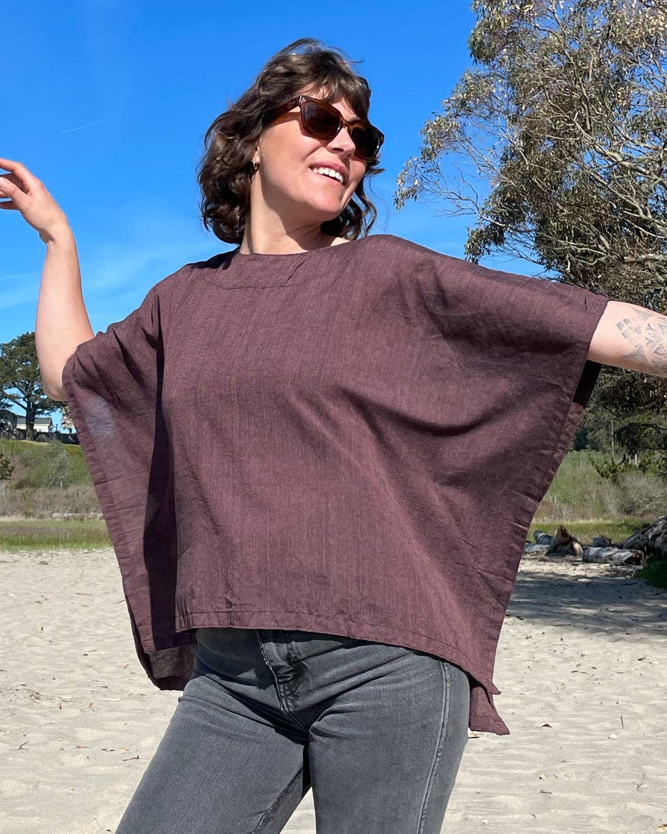 Zig Zag Asian Collection - Wholesale Blouse - Women's - Solid Cotton Box Top16