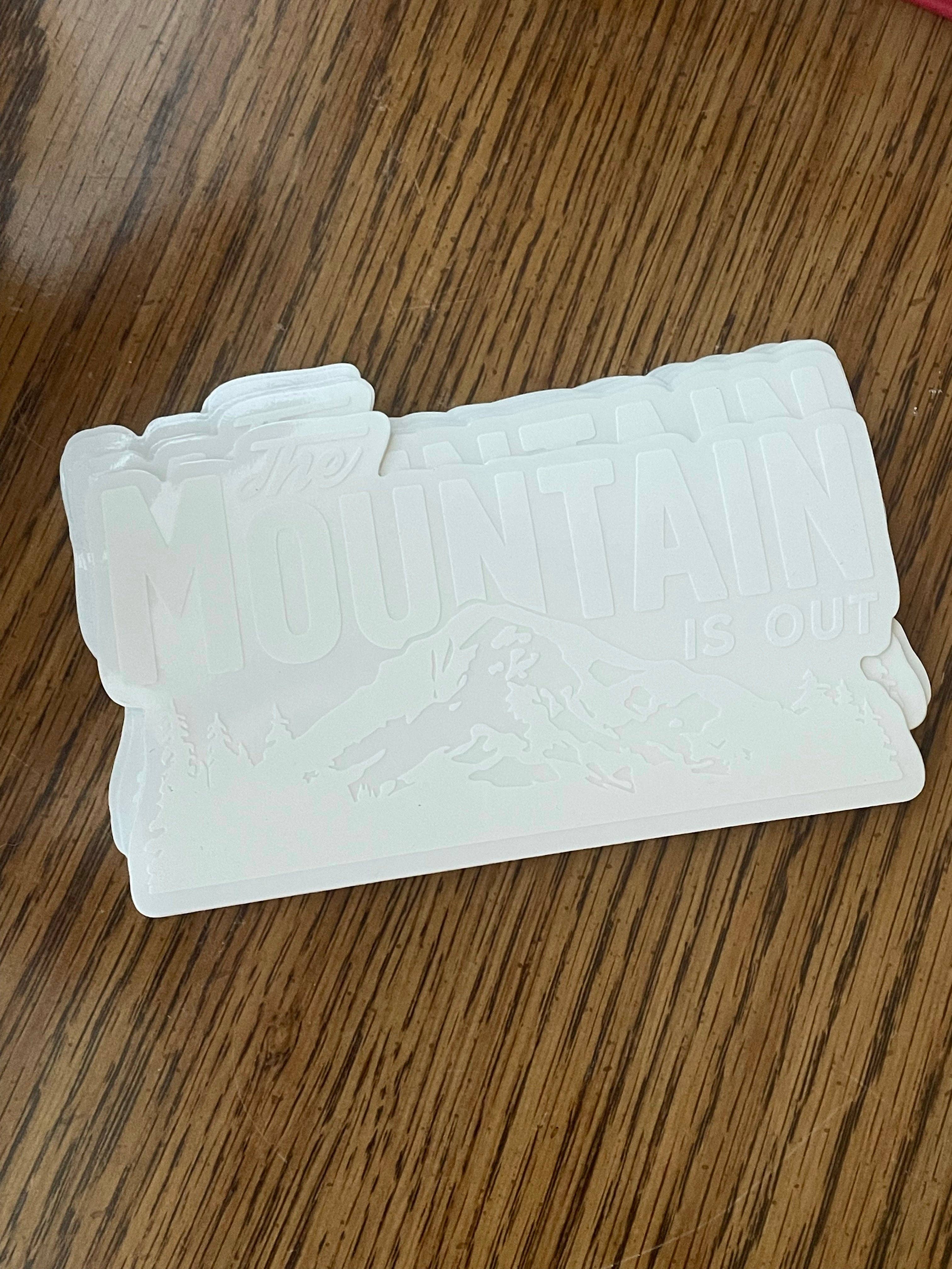 Rainier Watch Supply Co - Wholesale Sticker - The Mountain Is Out Sticker5
