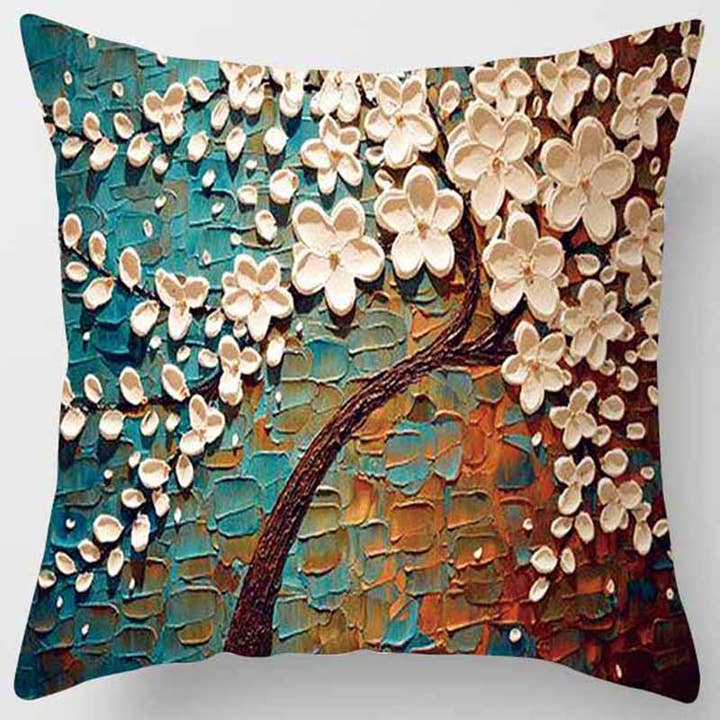 Floral - Federa decorativa per esterni, 45,7 x 45,7 cm per la vendita all'ingrosso da parte di InStyle Pillows