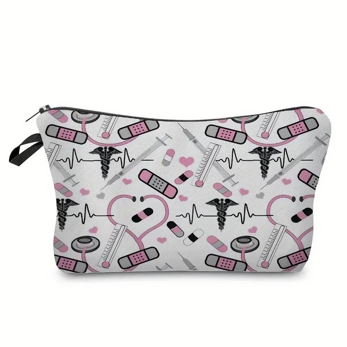 ACCITY - Wholesale Makeup/Cosmetic Bag - TRAVEL PORTABLE CARTOON NURSE COSMETIC BAG_CWAB22532