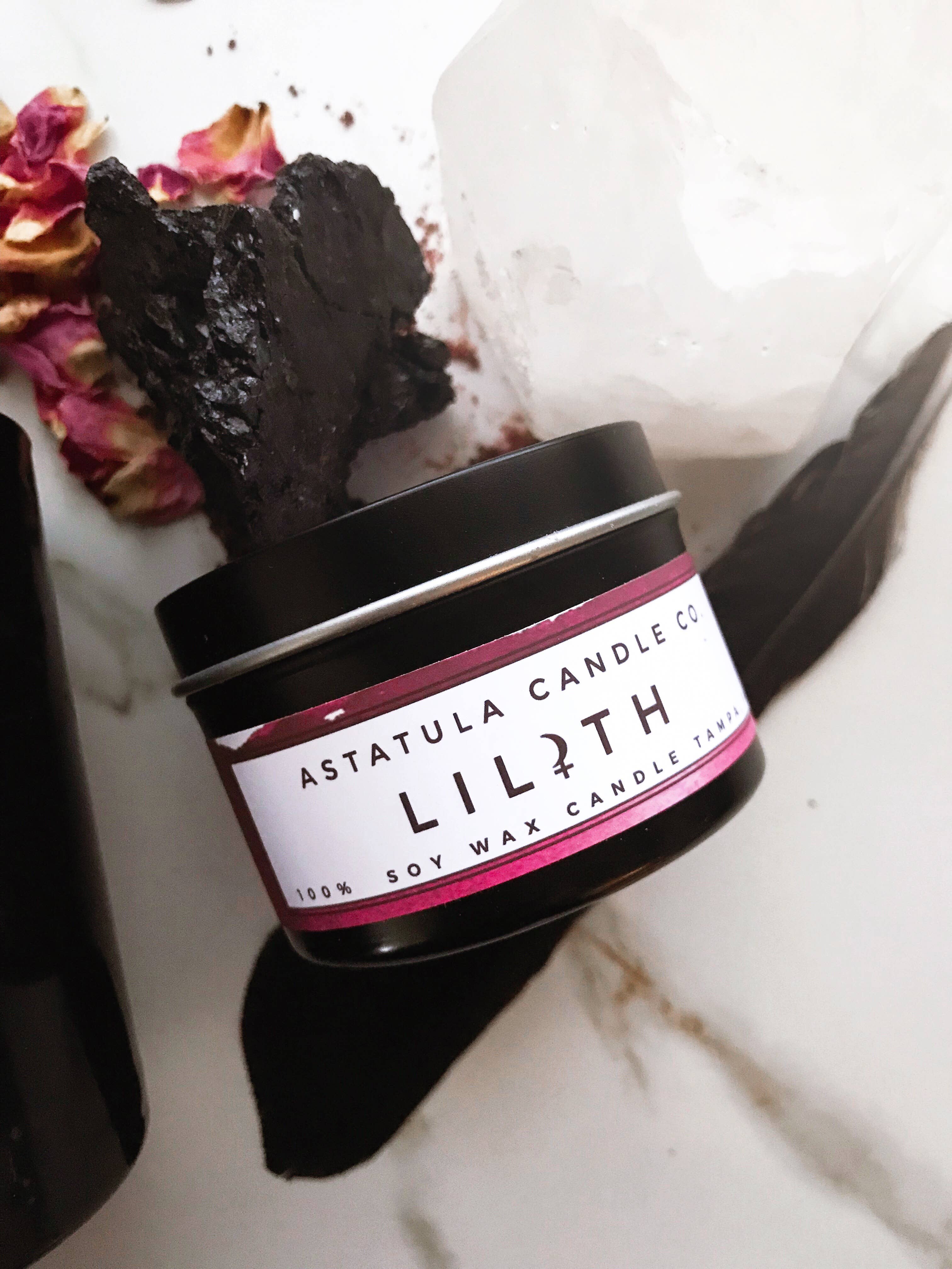 Astatula Candle Co. – wholesale Burkljus – Lilith ljus | 4oz parfymerad sojakvax1