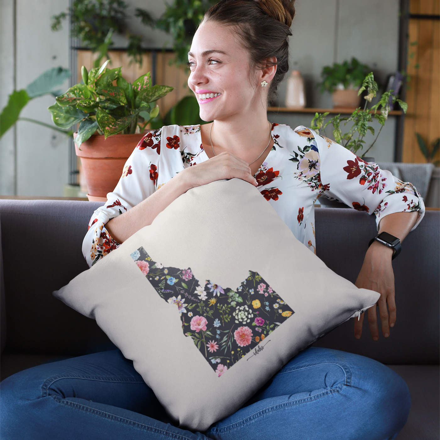 Go Charlotte - Wholesale Throw Pillow Cover - Idaho Pillow Cover3