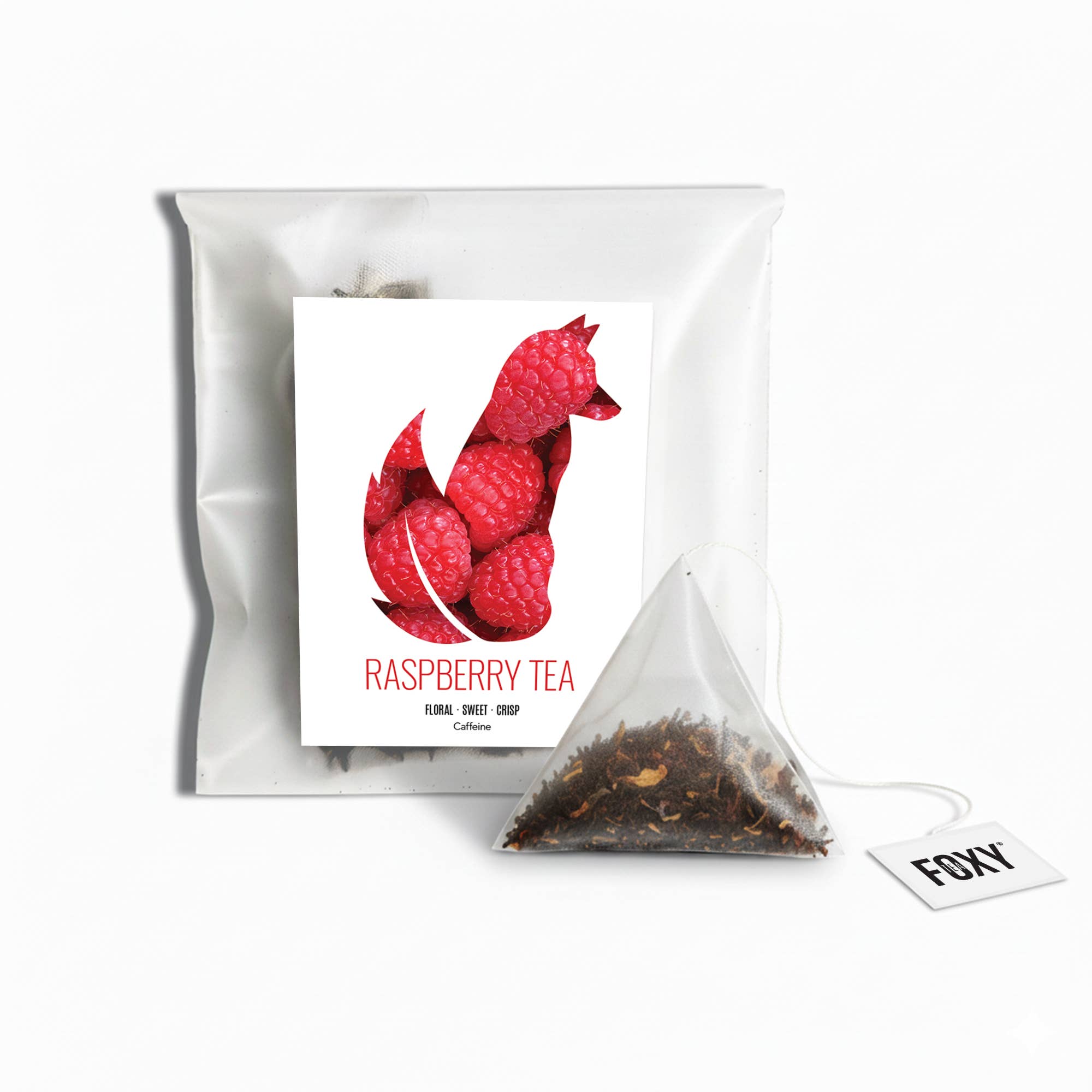 Foxy Tea® – Engroshandel Løs te – Pyramide-tepose til én kop (individuelt indpakket)8