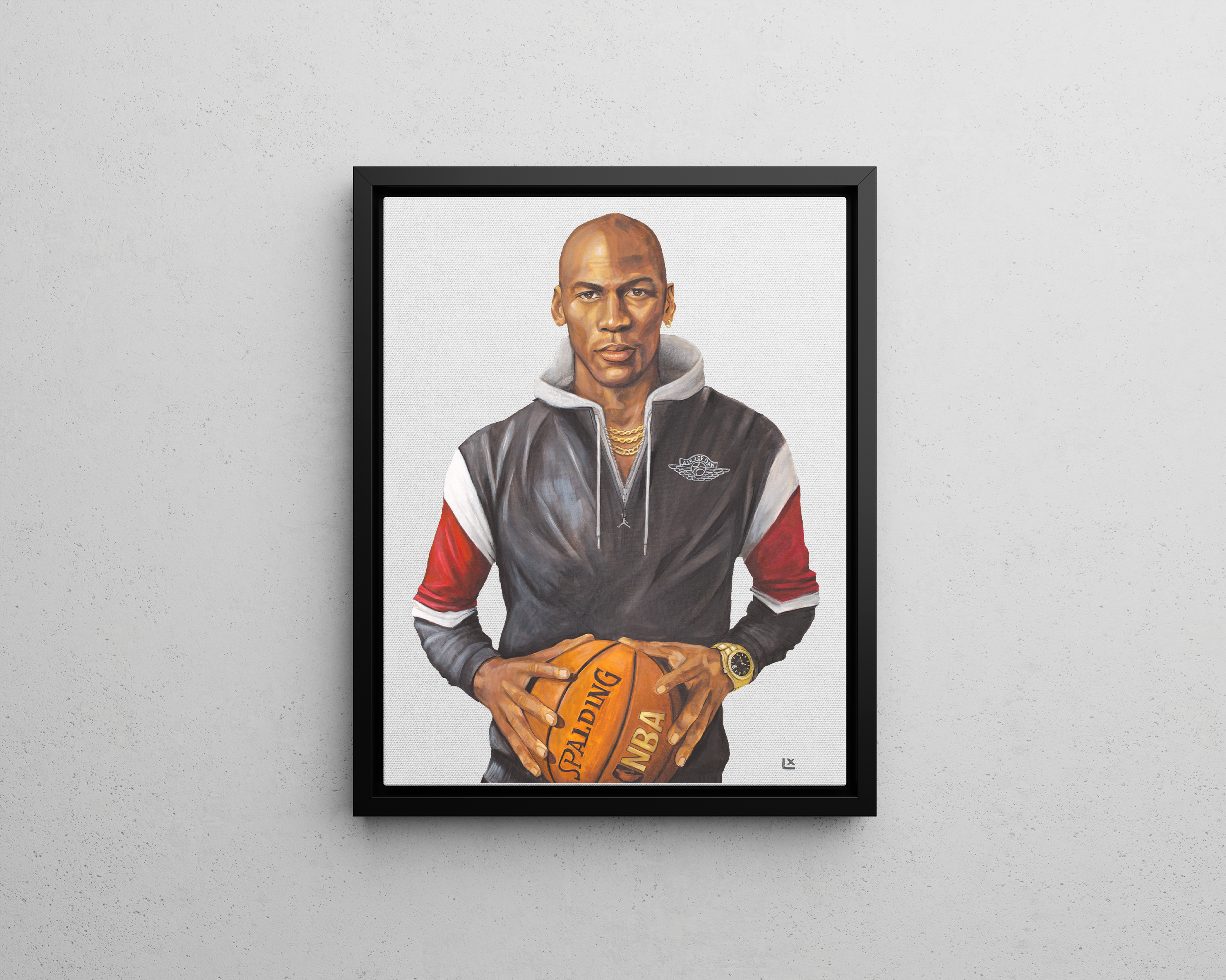LX Artworks - Venta al por mayor Ilustración - Lienzo Michael Jordan6