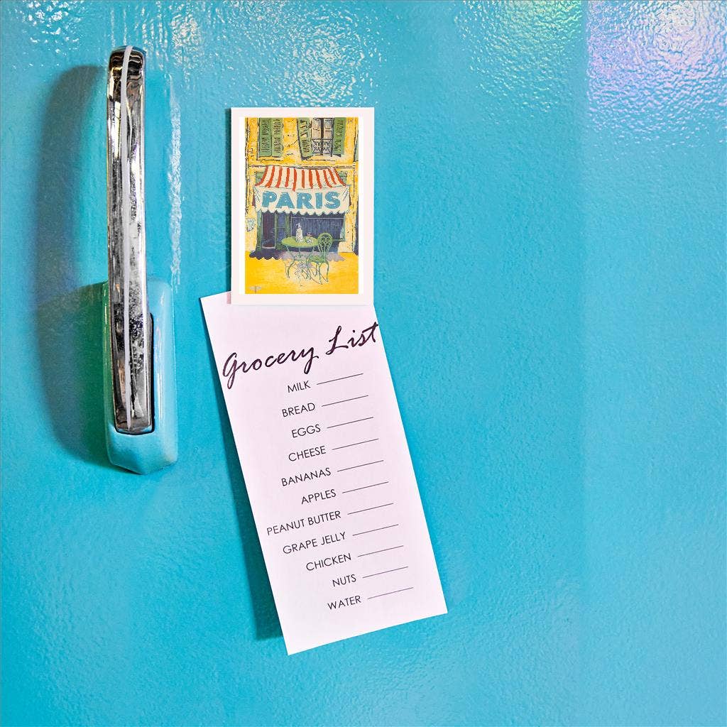 Found Image Press - Wholesale Magnet - Magnet PS-133 Outdoor Cafe, Paris, France1