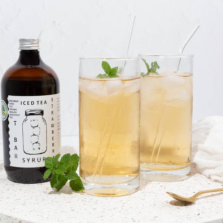 Thé glacé instantané à la fraise - Fabriqué en Australie pour la vente par T BAR TEA