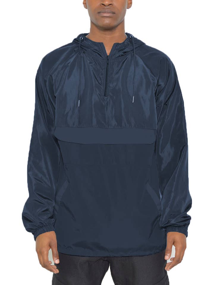 WEIV - Wholesale Windbreaker - Men's - Mens Color Block Anorak Windbreaker Jacket1