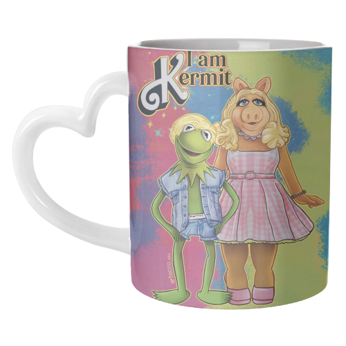 ART WOW – Caneca por atacado – Canecas 'Eu sou Kermit' de Guillermo Salinas8