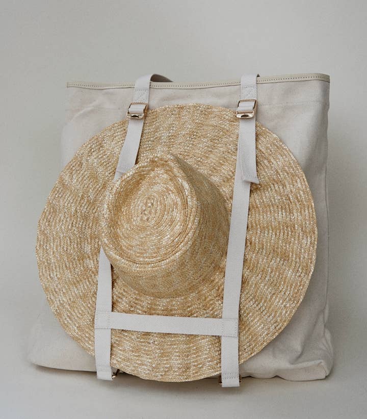 Canvas On Holiday 2.0 - Hat Travel Tote for wholesale on Faire0